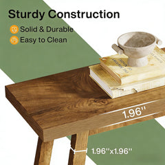 2-Tier Entryway Table,Sofa Table,Space-Saving Console Table