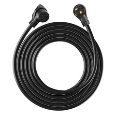 30A Generator Extension Cord 50 ft 250V NEMA 6-50P to 6-50R 7500W Power Cable