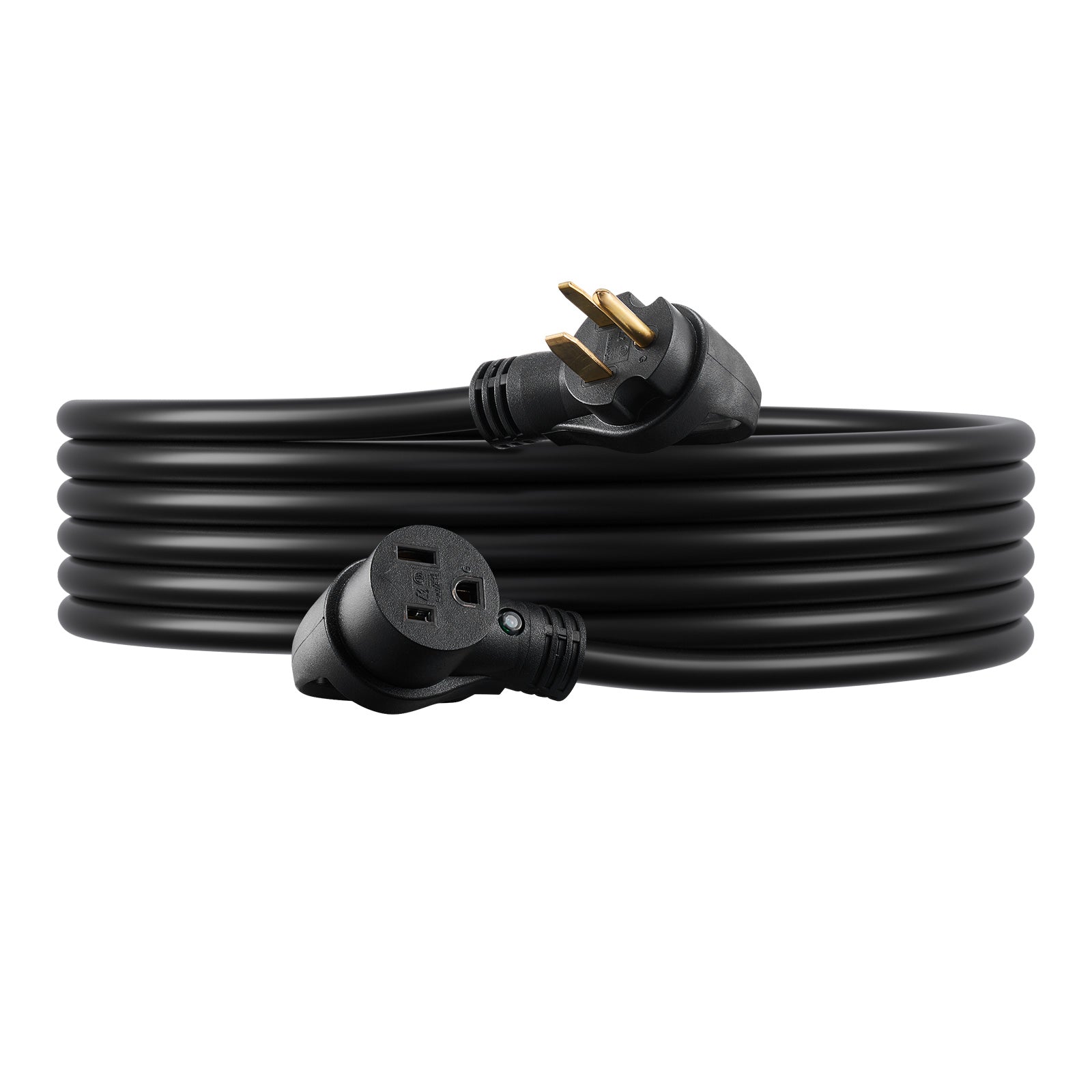 30A Generator Extension Cord 50 ft 250V NEMA 6-50P to 6-50R 7500W Power Cable