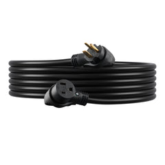 30A Generator Extension Cord 50 ft 250V NEMA 6-50P to 6-50R 7500W Power Cable