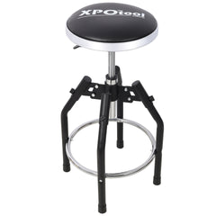Heavy Duty Adjustable Hydraulic Shop Stool,Adjustable Mechanic Stool,Foot Rest Stool,360° Swivel