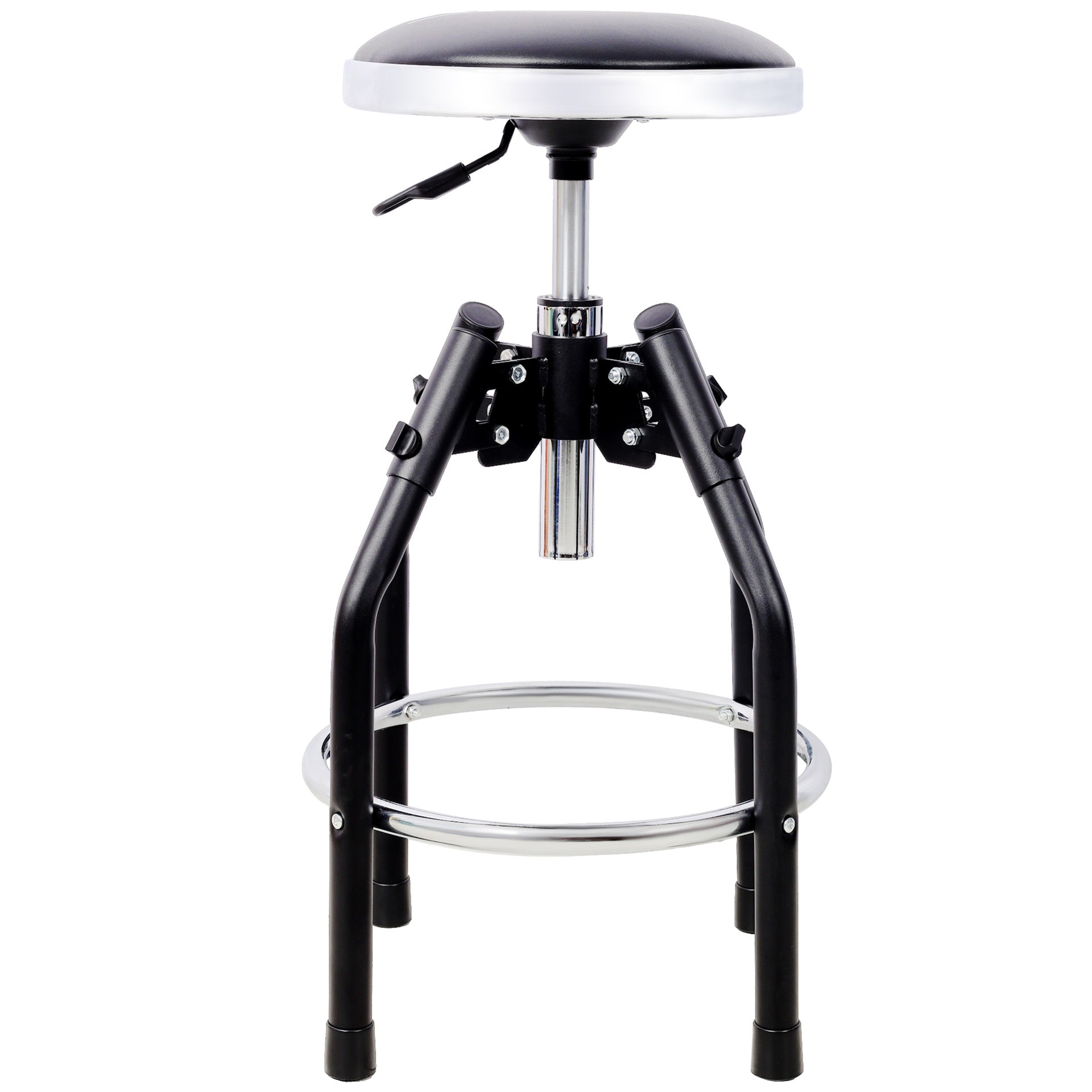Heavy Duty Adjustable Hydraulic Shop Stool,Adjustable Mechanic Stool,Foot Rest Stool,360° Swivel