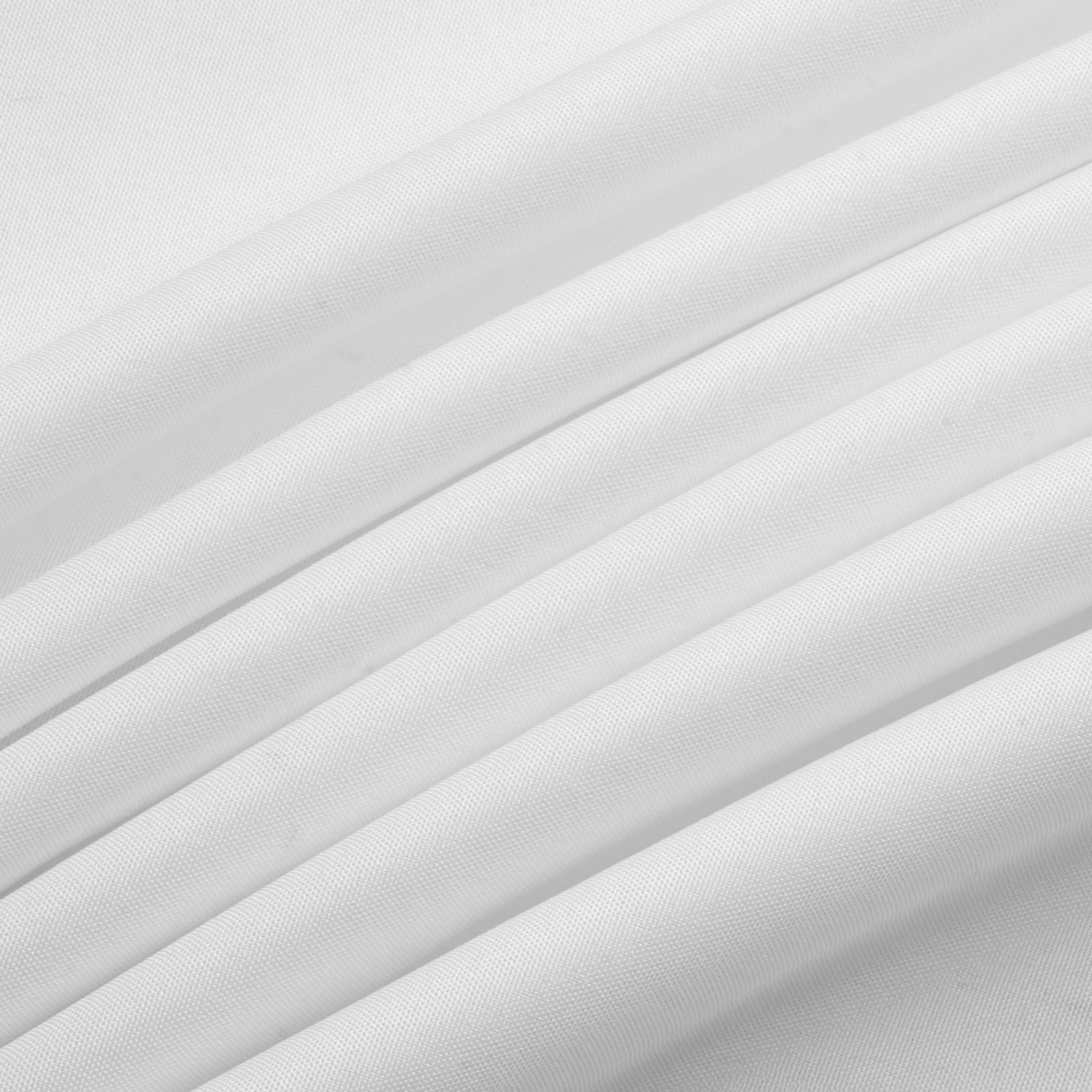 White Tablecloths for Rectangle Tables, 6 Pack, 60 x 102 Inches, Reusable and Machine Washable Table Clothes, Wrinkle-Resistant Polyester Fabric Table Covers for Wedding, Party, Banquet