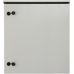 Electrical Enclosure, 24x24x12in, Tested to UL Standards NEMA 4 Outdoor Enclosure, IP65 Waterproof & Dustproof Cold-Rolled Carbon Steel Hinged Junction Box for Outdoor Indoor Use, with Rain Hood