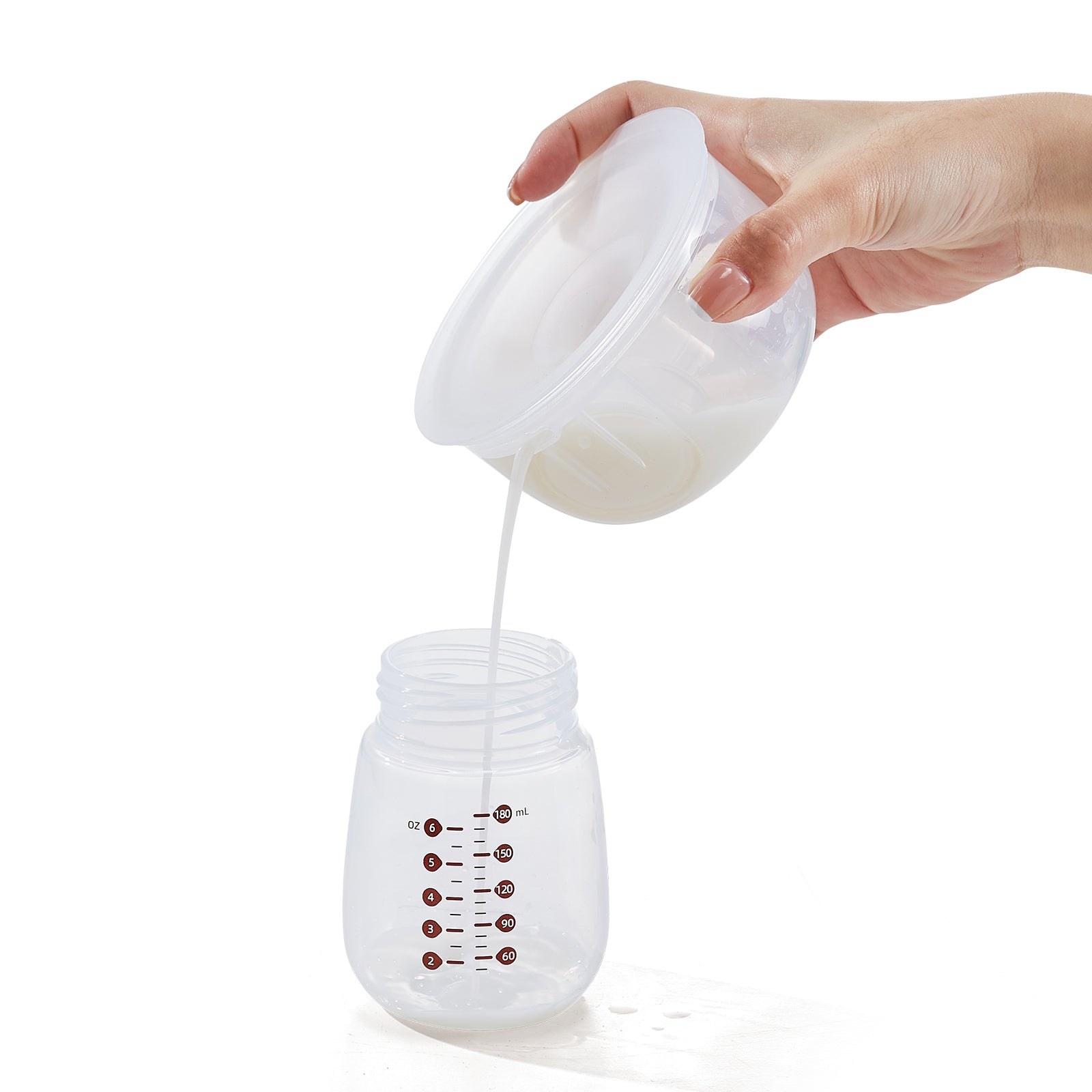 Breast Pump, Wearable Electric Breast Pumps Hands Free, 4 Mode & 12 Levels, 300mmHg Strong Suction, Ultra-Quiet Rechargeable Portable Breastfeeding Pump with LED Display, 24mm Insert/28mm Flange