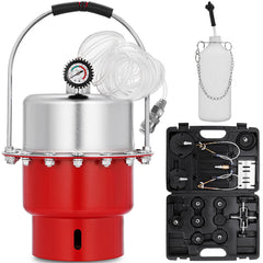Pneumatic Air Pressure Bleeder Tool Kit Brake Bleeding Garage Workshop Mechanics