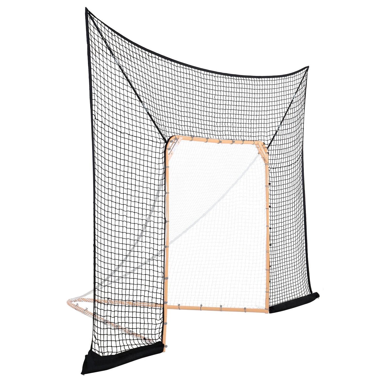 12x9 ft Hockey Lacrosse Goal Backstop Training Net Extended Coverage Net Only