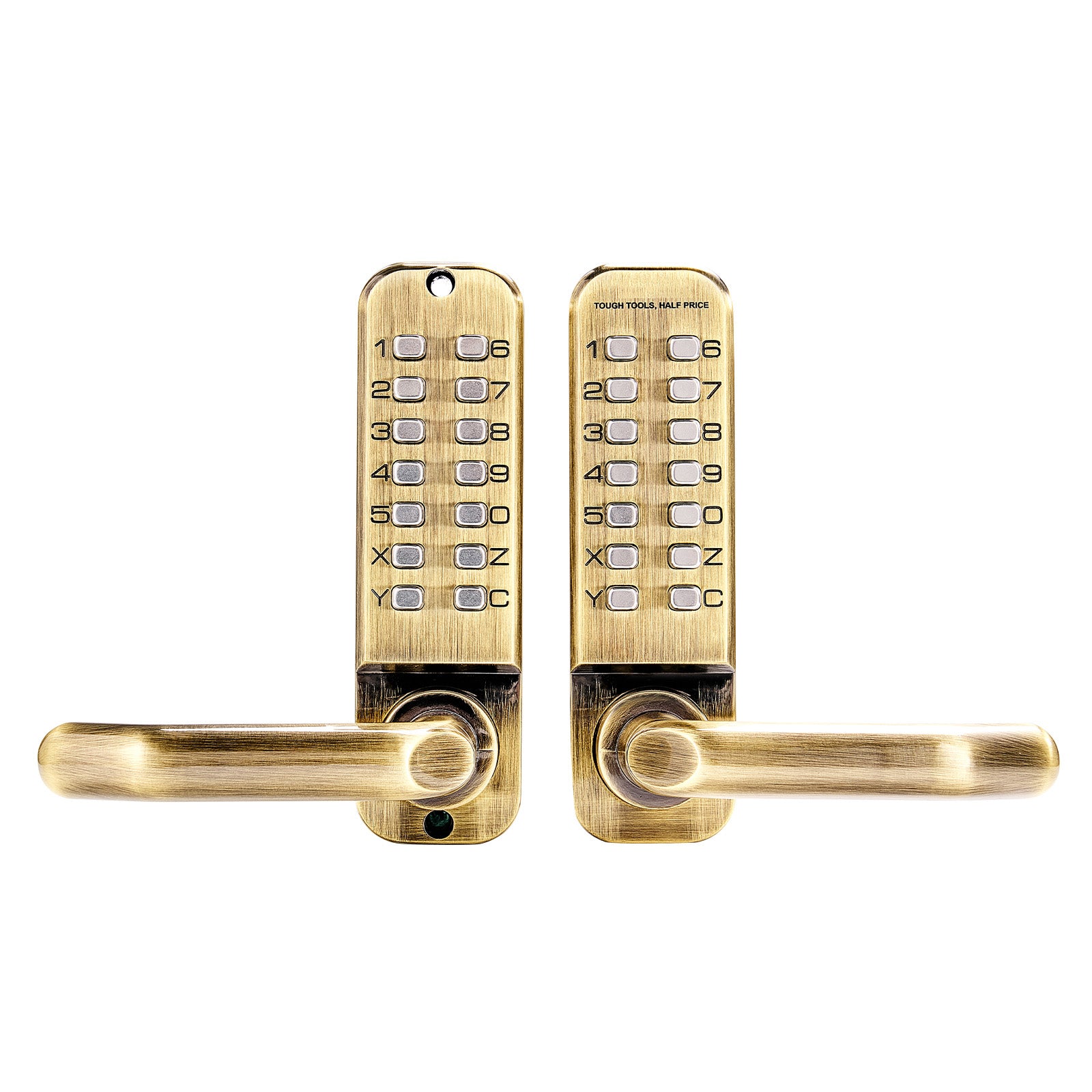 Mechanical Keyless Entry Door Lock 14 Key Mechanical Door Lock for Outdoor Fence
