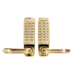 Mechanical Keyless Entry Door Lock 14 Key Mechanical Door Lock for Outdoor Fence