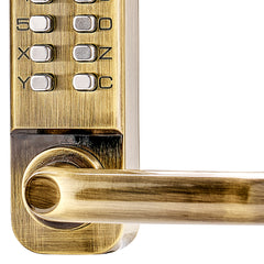 Mechanical Keyless Entry Door Lock 14 Key Mechanical Door Lock for Outdoor Fence