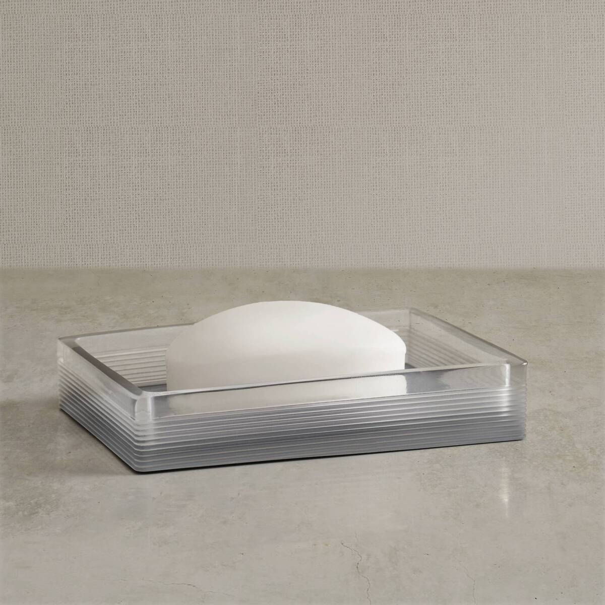 One Size Bath Accessories set, Charcoal Mist