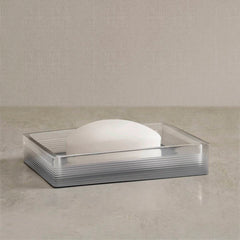 One Size Bath Accessories set, Charcoal Mist