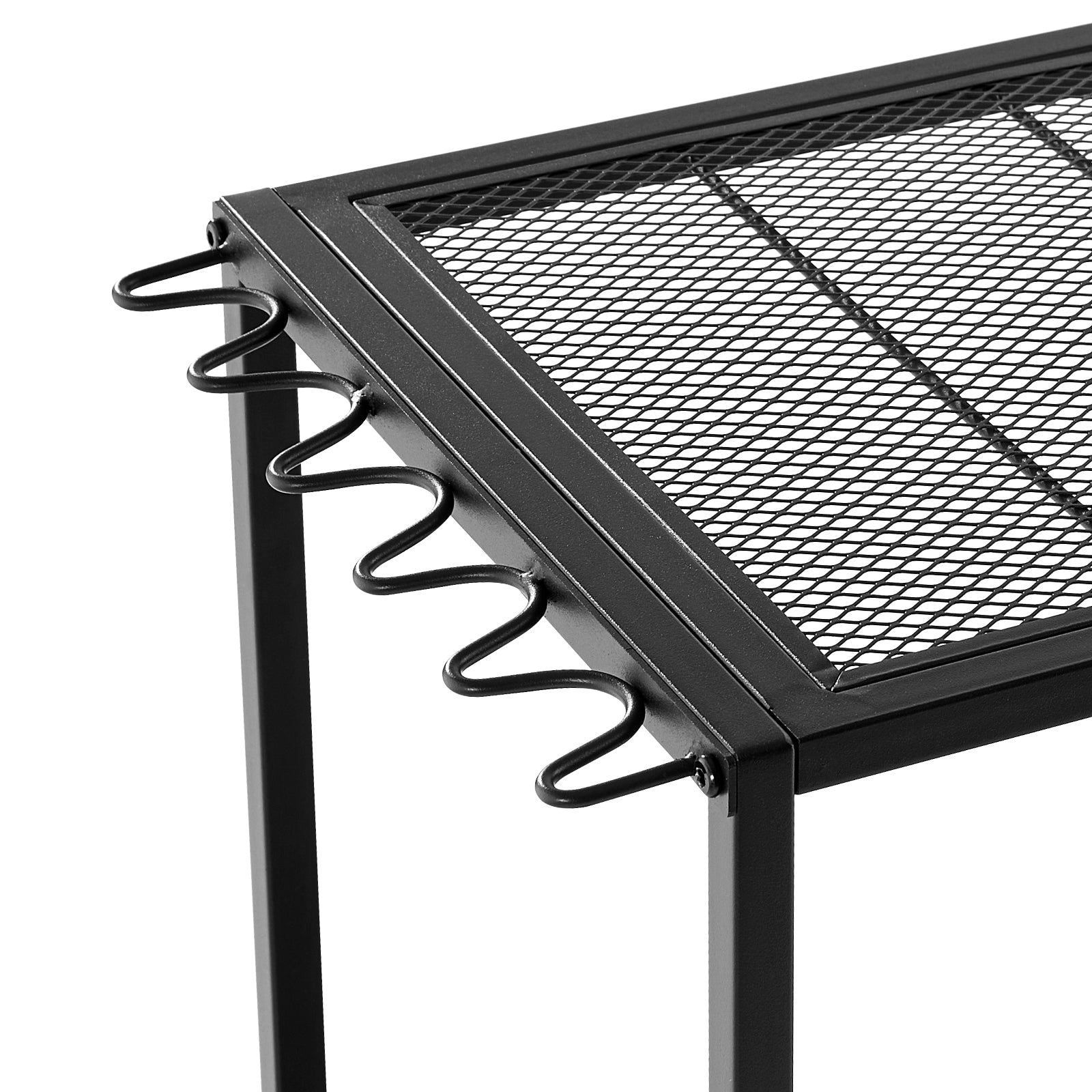 10 Pole Fishing Rod Holder Fishing Rack Cart Organizer with Wheels for Garage
