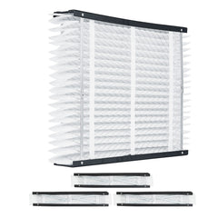 Air Filters MERV 13 Electrostatic Pleated HVAC Furnace Filter 4-Pack 20 x 25 x 4