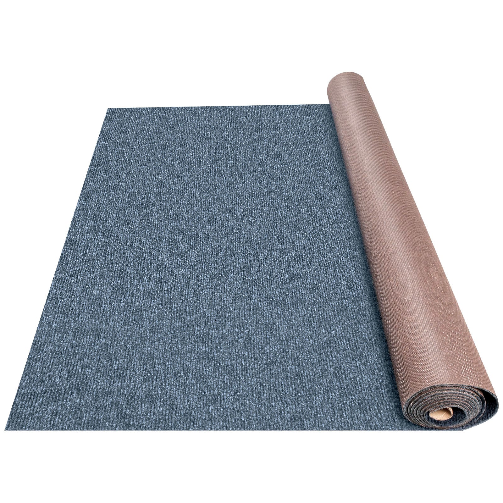 Gray Marine Carpet 6 ft x 29.5 ft, Boat Carpet Rugs, Indoor Outdoor Rugs for Patio Deck Anti-Slide TPR Water-Proof Back Outdoor Marine Carpeting Outdoor Carpet