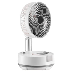 8 inch Foldable Rechargeable Oscillating Fan 3 in 1 Remote 8 Speeds