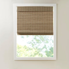 Bamboo Light Filtering Roman Shade 64"L
