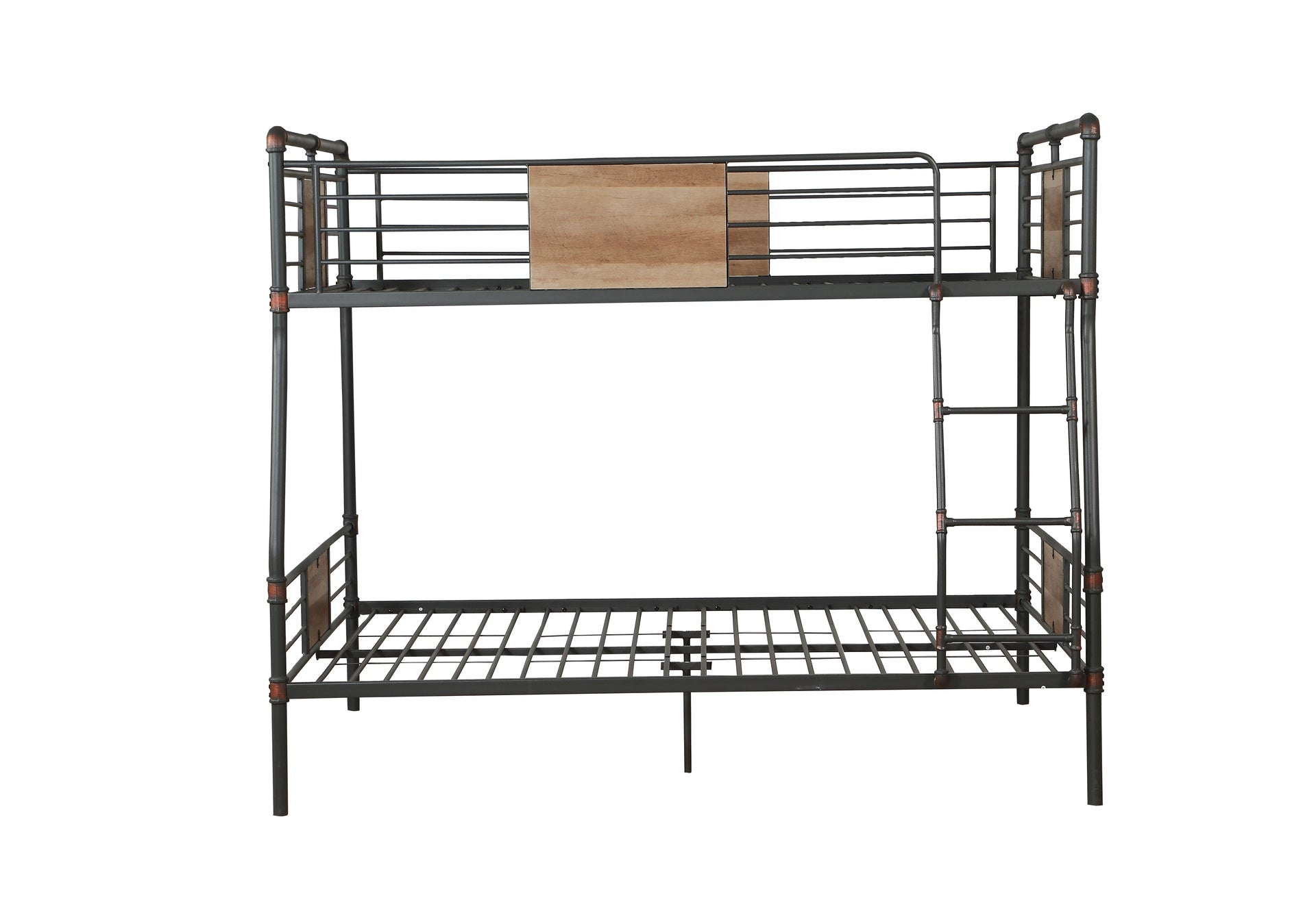 Brantley Sandy Black & Dark Bronze Hand-Brushed Finish Full XL/Queen Bunk Bed