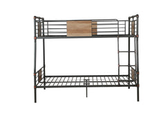 Brantley Sandy Black & Dark Bronze Hand-Brushed Finish Full XL/Queen Bunk Bed