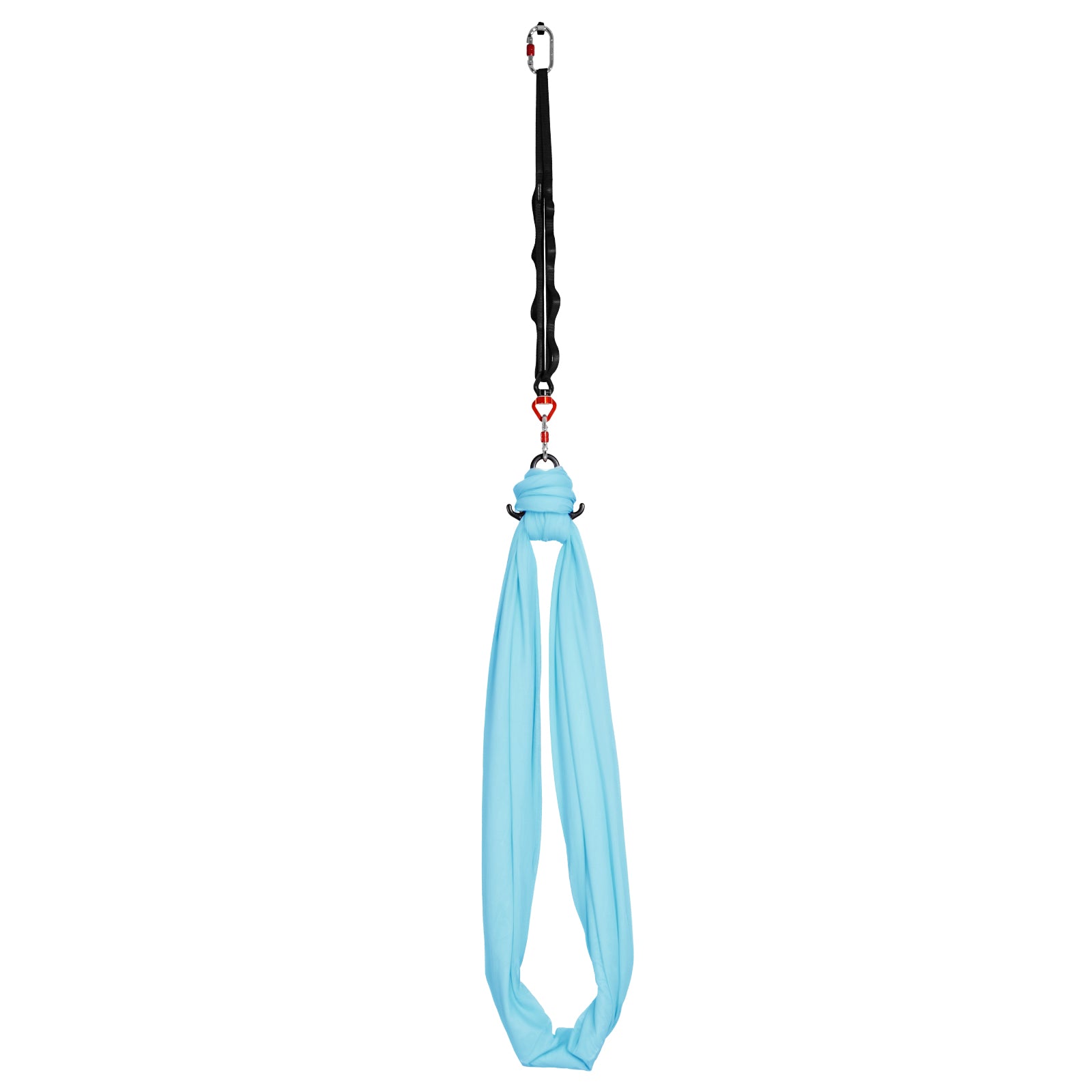 Aerial Yoga Hammock, Maximum 300 lbs Load Aerial Silk, Yoga Swing with Nylon Fabric, Daisy Rope, PE Zipper Bag, Gymnastics Swings Suitable for Men and Women, Dual-Function Hammock & Swing