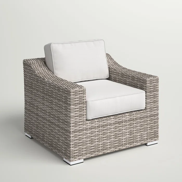 Fully Assembled Patio Chair with Cushions