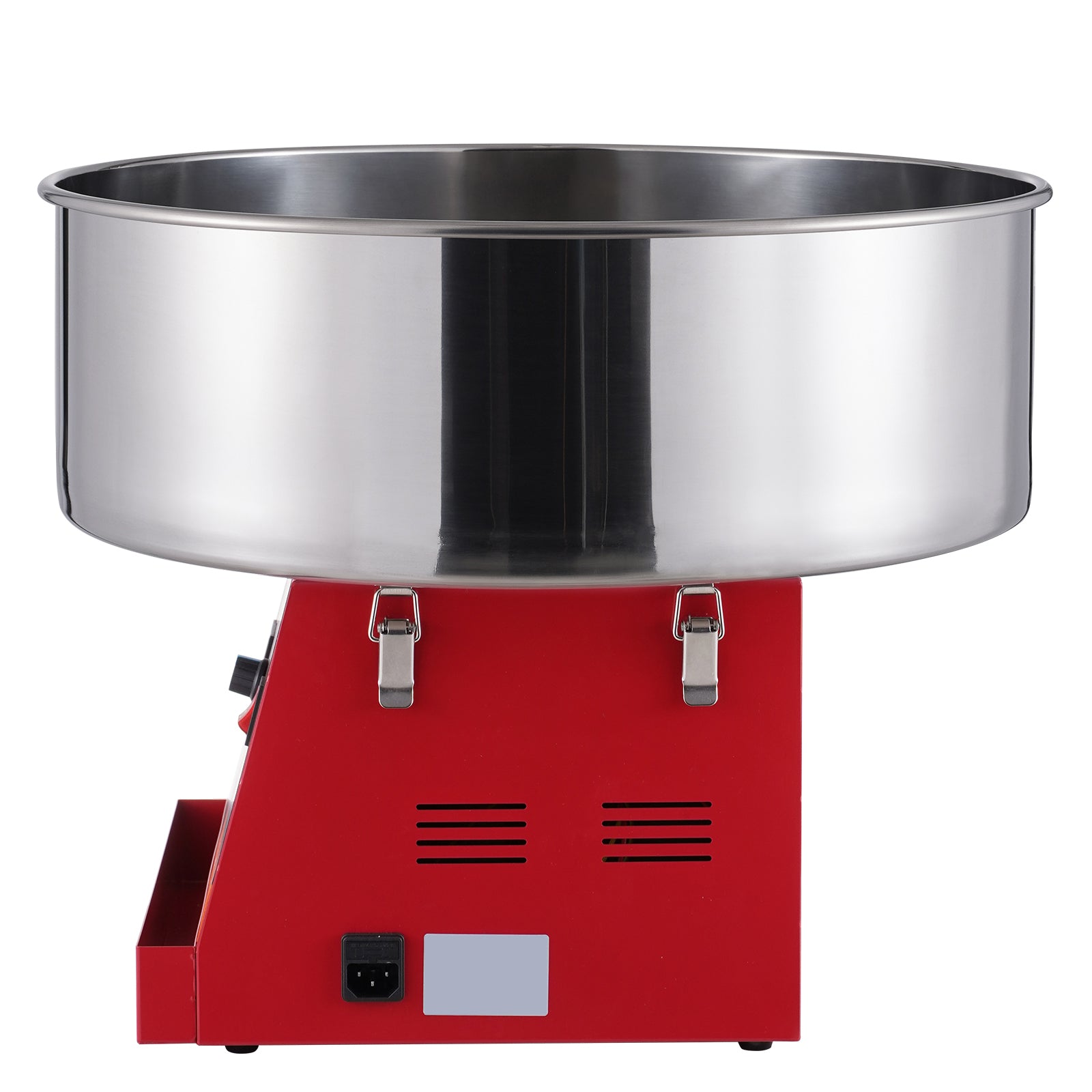Electric Cotton Candy Machine, 1000W Candy Floss Maker, Commercial Cotton Candy Machine with Stainless Steel Bowl, and Sugar Scoop, Perfect for Home Kids Birthday, Family Party (Red)