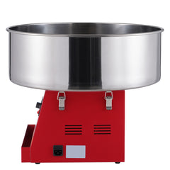 Electric Cotton Candy Machine, 1000W Candy Floss Maker, Commercial Cotton Candy Machine with Stainless Steel Bowl, and Sugar Scoop, Perfect for Home Kids Birthday, Family Party (Red)