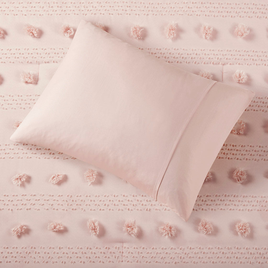 King/Cal King Clip Jacquard Comforter Set