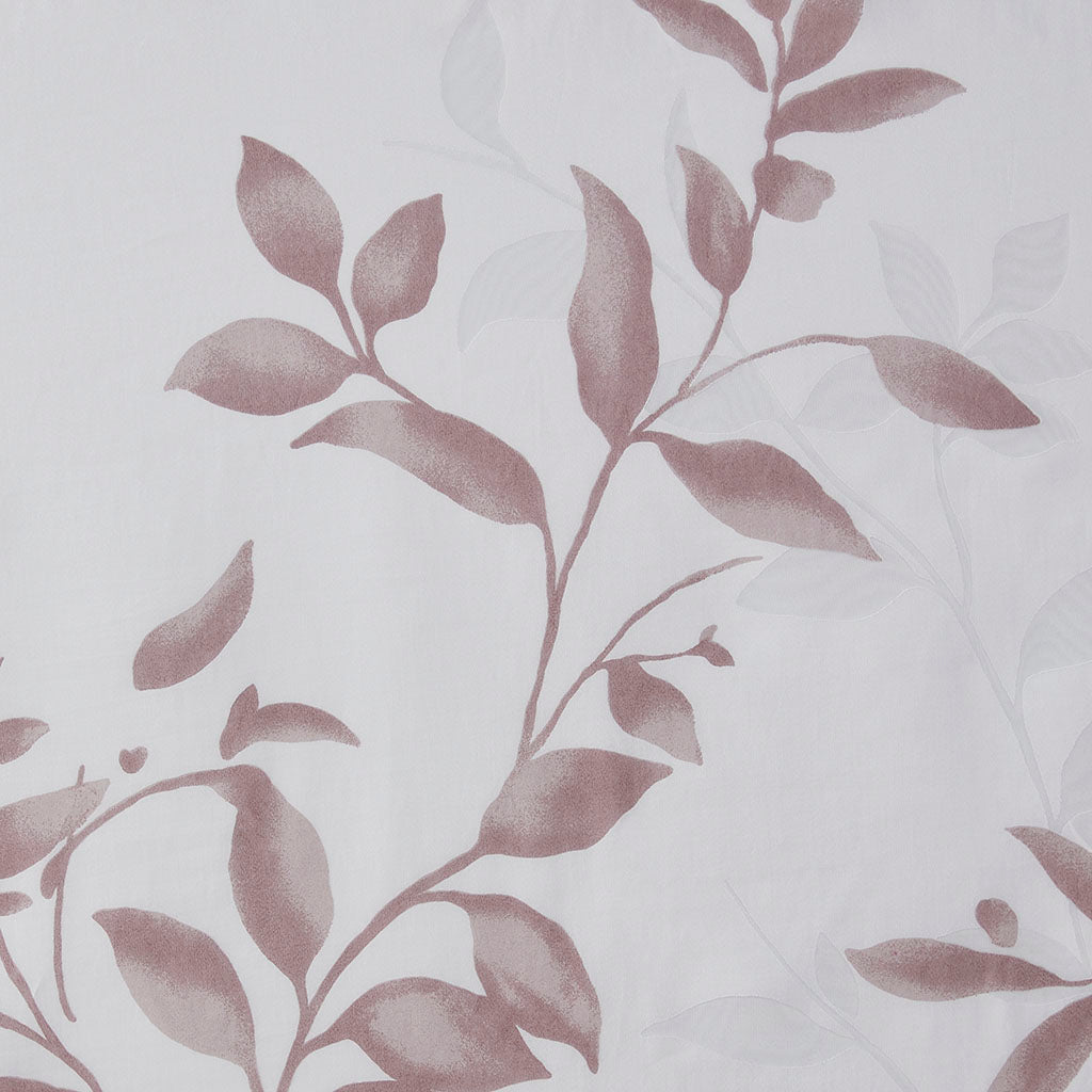 Burnout Printed Shower Curtain Mauve 72x72"