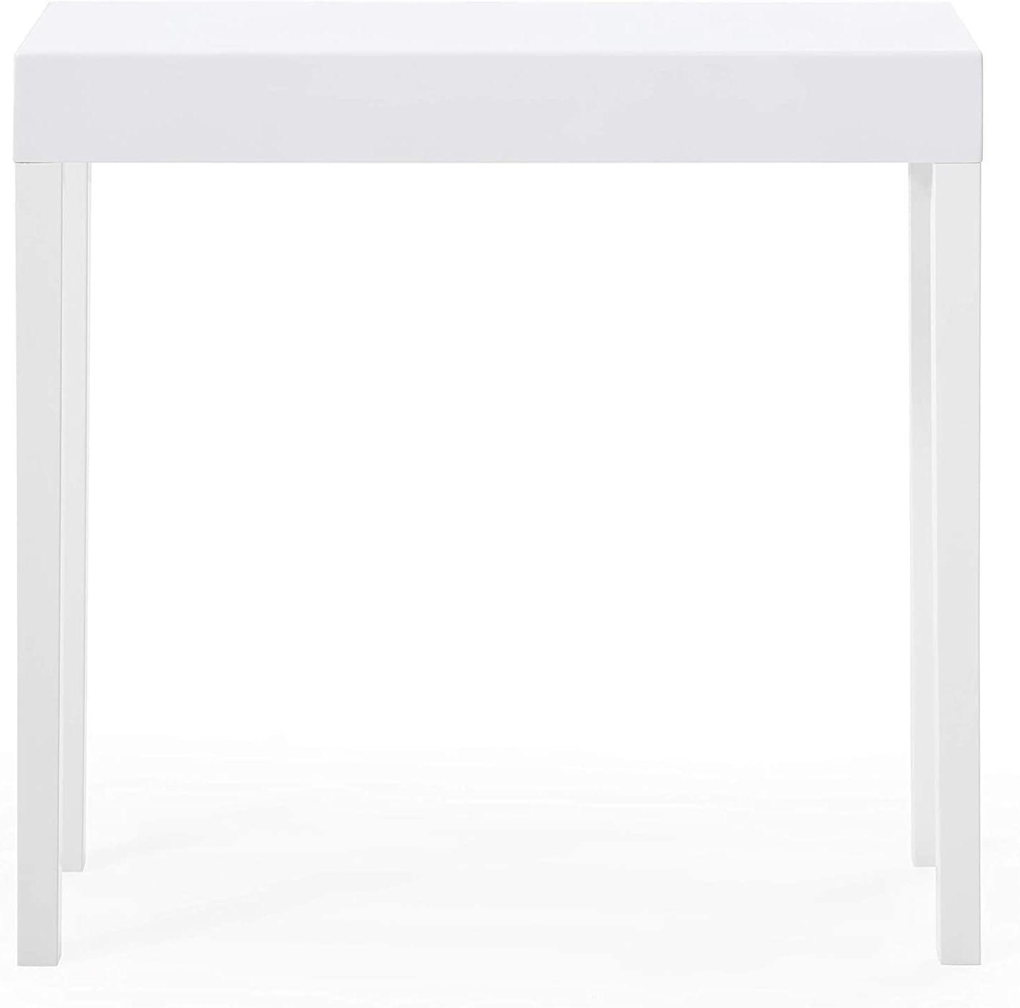 Modern Amy Console Table, Sofa Table, White