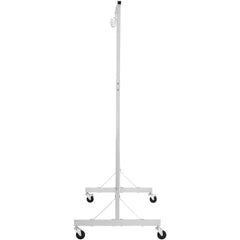 Painting Rack, 5 ft-7 ft Adjustable Height, 66 lbs Capacity Automotive Paint Rack Stand, 8 Hooks Painting Drying Rack with 4 Swiveling Wheels, Auto Body Stand for Auto Repair Shops & Garage