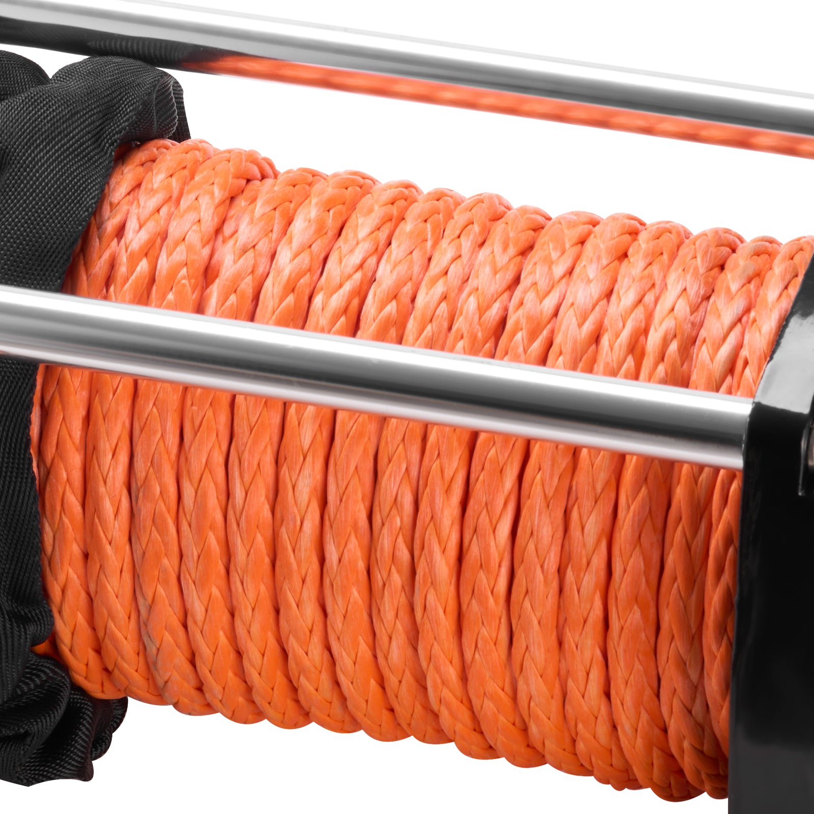 Electric Winch Truck 10,000 lb Synthetic Rope Waterproof Remote Control
