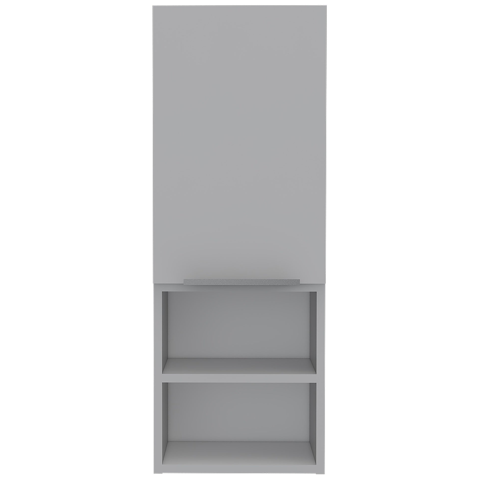 Kingston Rectangle 2-Shelf Medicine Cabinet  White