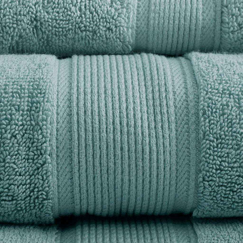 100% Cotton 8 Piece Antimicrobial Towel Set