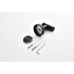 3-Pieces Bathroom Hardware Accessories Set - Towel Bar, Toilet Paper Holder, Robe Towel Hooks