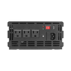 Sump Pump Battery Backup System 1500W LCD Auto Switches to Battery Inverter
