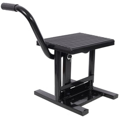 Motorcycle Dirt Bike Stands and Lifts Jack Stand Steel Lift 11 7/8"-16" Adjustable Height 330 LBS Load Capacity Heavy Duty Steel Black