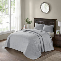 Reversible Bedspread Set Grey King