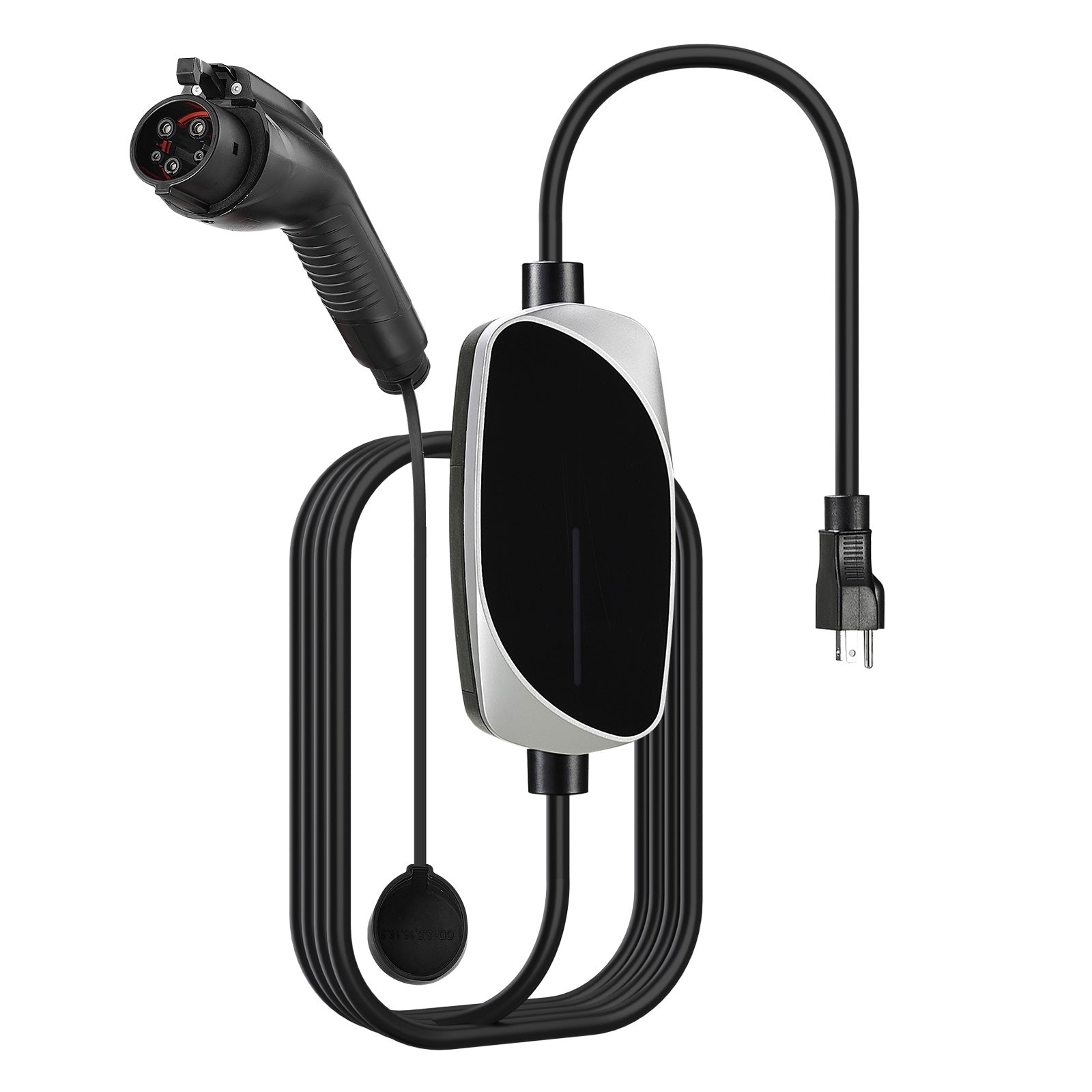 Level 1&2 EV Charger 16A Portable Charger 120V 240V 25 ft Cable LED Indicator