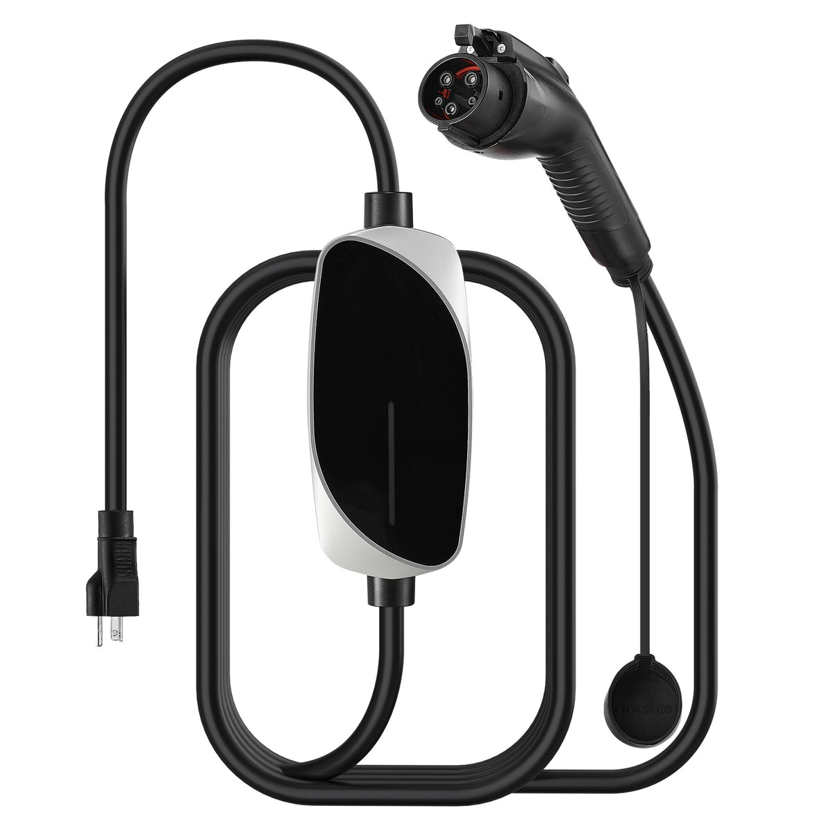 Level 1&2 EV Charger 16A Portable Charger 120V 240V 25 ft Cable LED Indicator