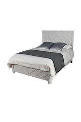 Denver Modern Style Queen Bed Made with Wood in Natural (NJ Inventory)