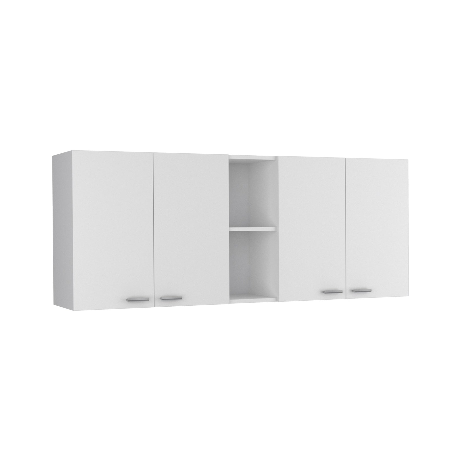 Wall Cabinet Ontario, Double Door, White Finish