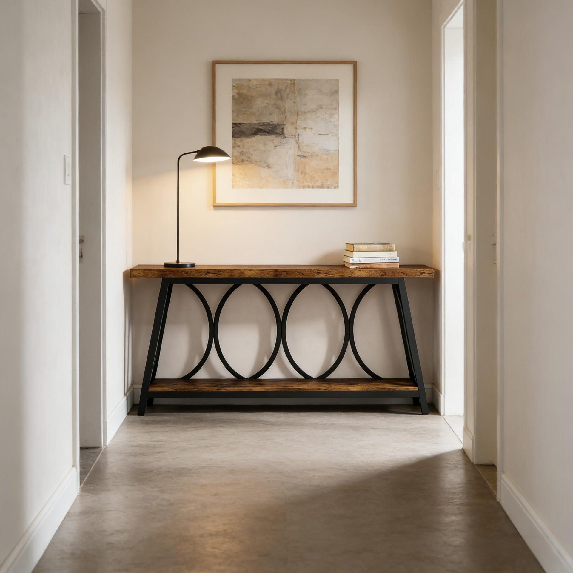 Hall Table,Vintage Console Table,Sturdy Sofa Table