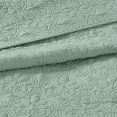 Reversible Bedspread Set Seafoam Twin