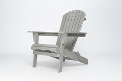 Wood Lounge Patio Chair for Garden Outdoor Wooden Folding Embossed Adirondack Chair Set of 2 Solid Cedar Wood Lounge Patio Chair with Wood Grain