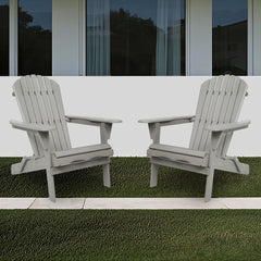 Wood Lounge Patio Chair for Garden Outdoor Wooden Folding Embossed Adirondack Chair Set of 2 Solid Cedar Wood Lounge Patio Chair with Wood Grain