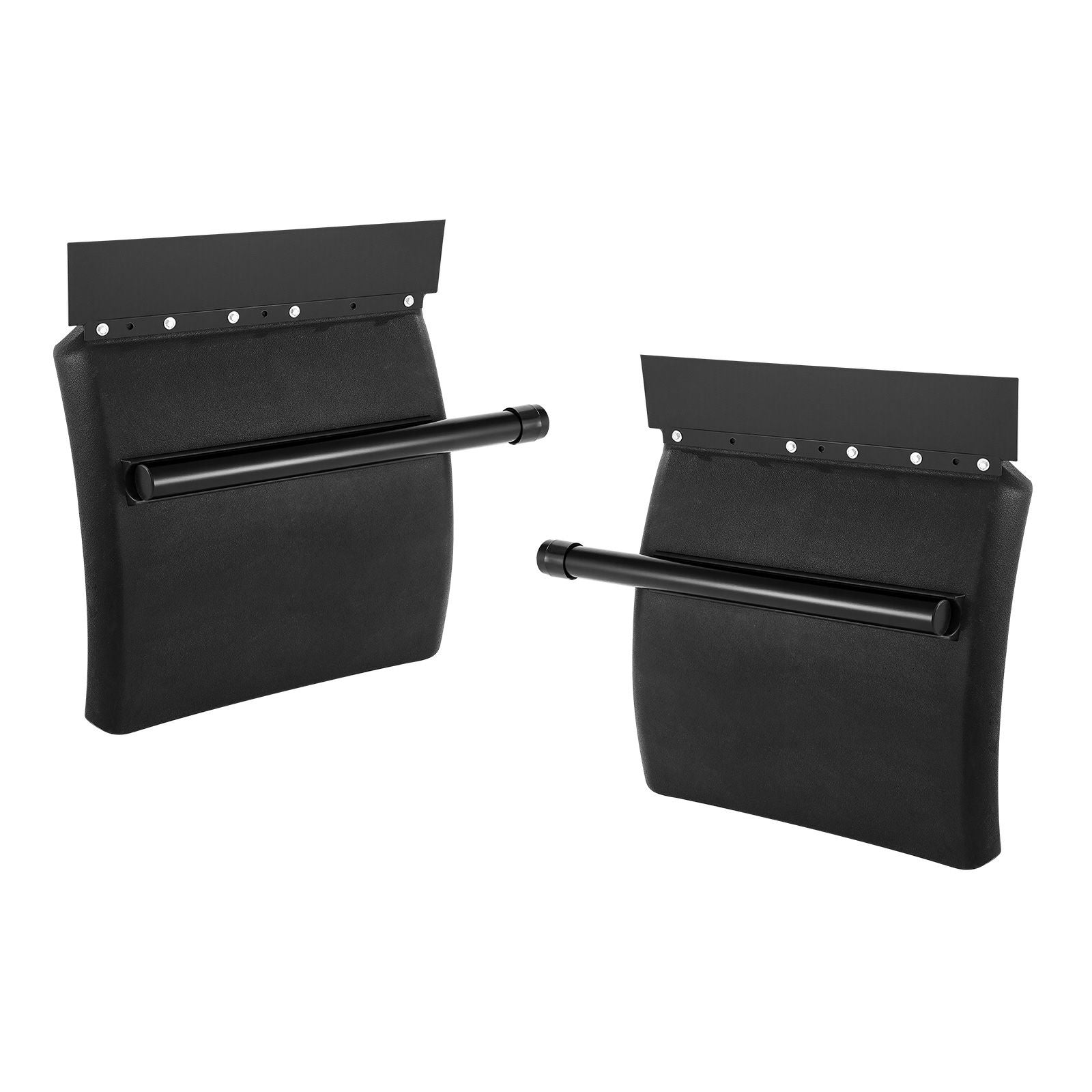 Quarter Fenders for Semi Trucks 24"x24" with Tube Bracket Mounting Hardware