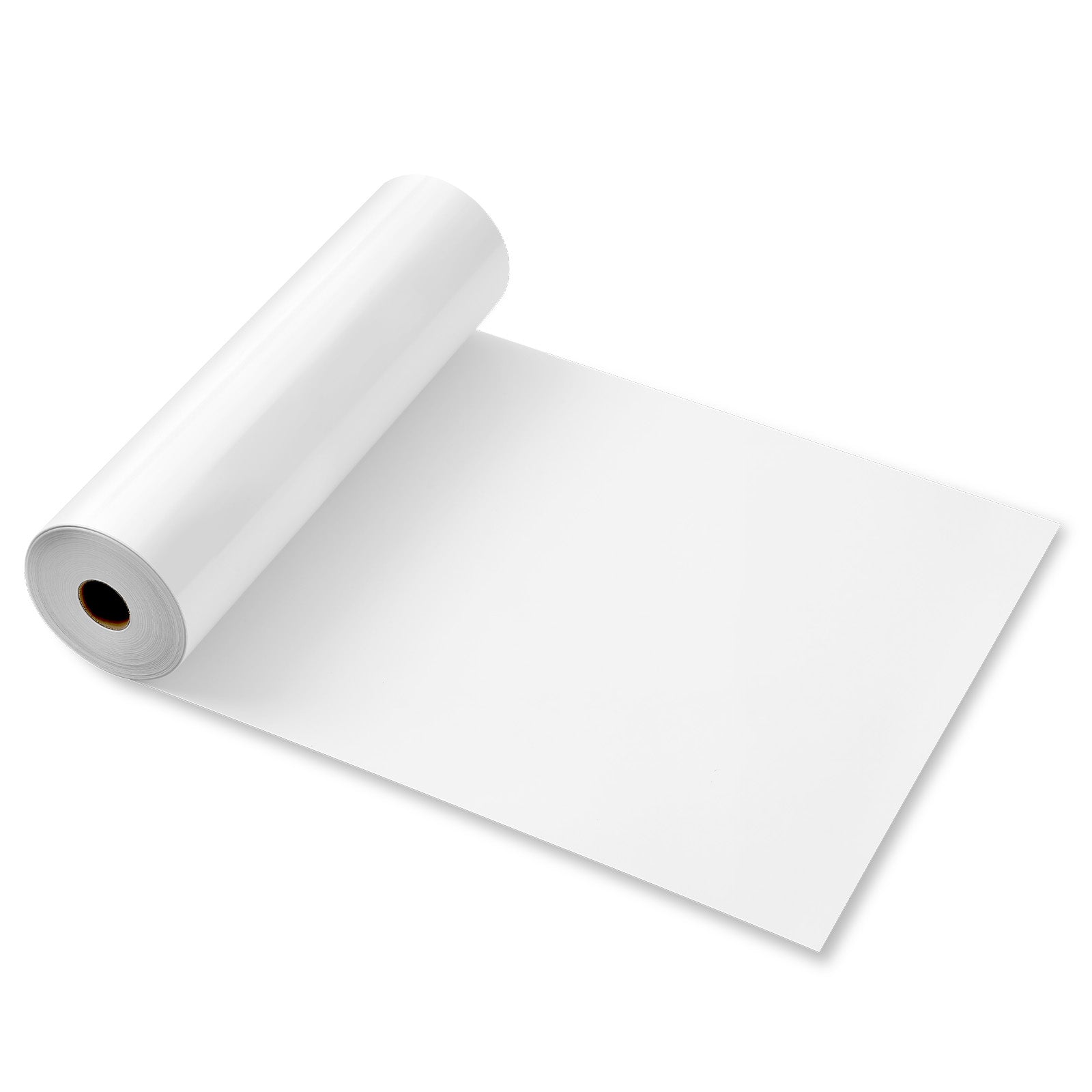 Heat Transfer Vinyl HTV Iron on Vinyl Roll 12 in x 70 ft Glossy White