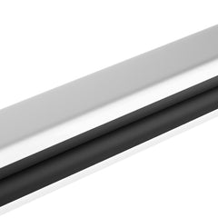 Ski & Snowboard Roof Rack, Carry up to 6 Pairs of Skis or 4 Snowboards, 2 PCS Aluminum Universal Car Roof Rack with Lock & Rubber Padding, Carrier for Fishing Rod, Fit Most Slotted Crossbars