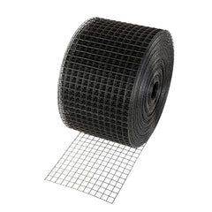8 inch x 100ft Solar Panel Bird Guard, Critter Guard Roll Kit with 100pcs Stainless Steel Fasteners, Solar Panel Guard with Rust-proof PVC Coating, 1/2 inch Wire Roll Mesh